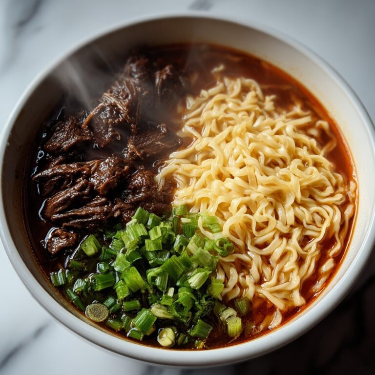 Taiwanese Beef Noodle Soup Recipe