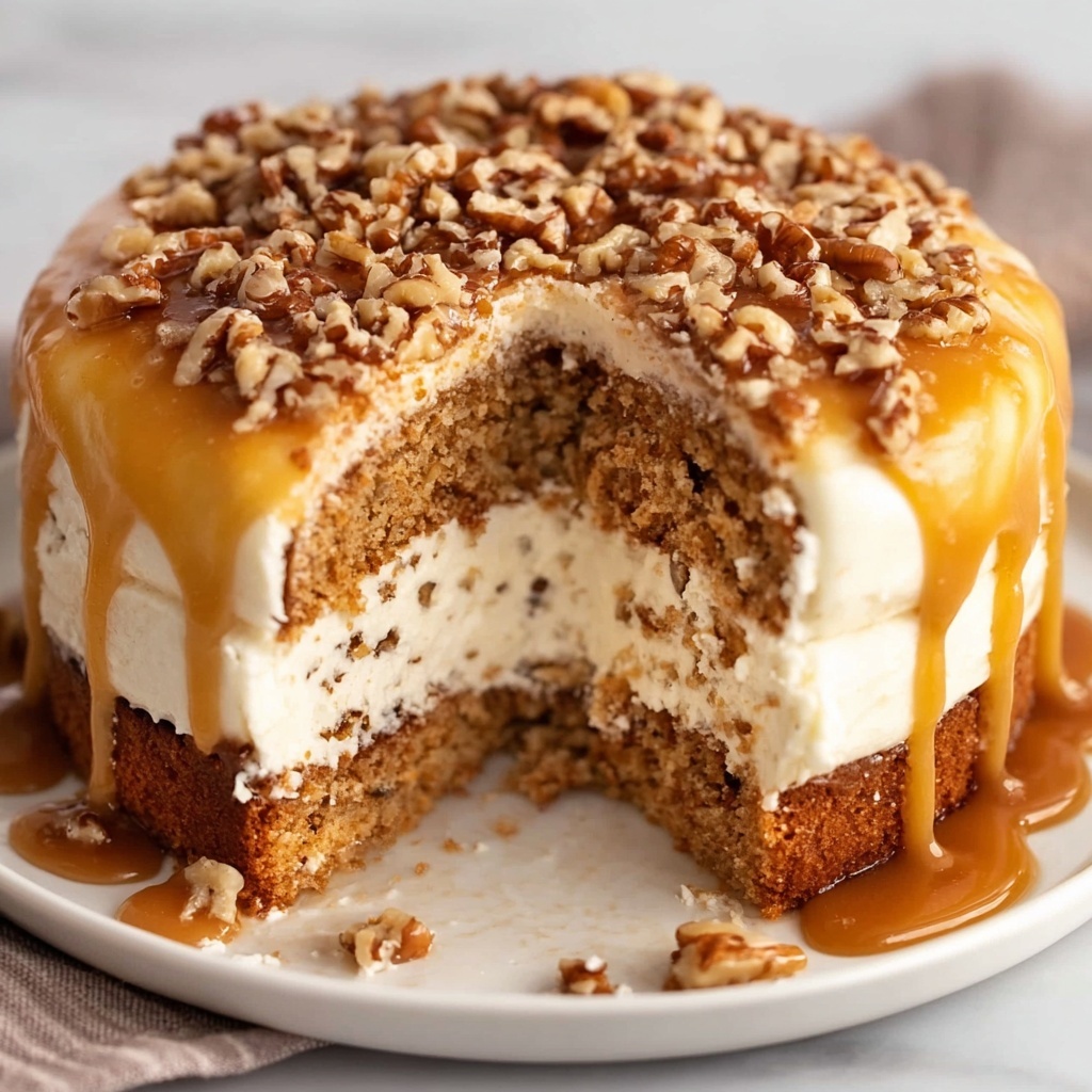 Caramel Crunch Cake Recipe - Recipe Image