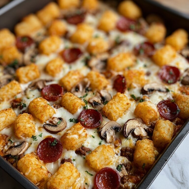 Pizza Tot Casserole Recipe