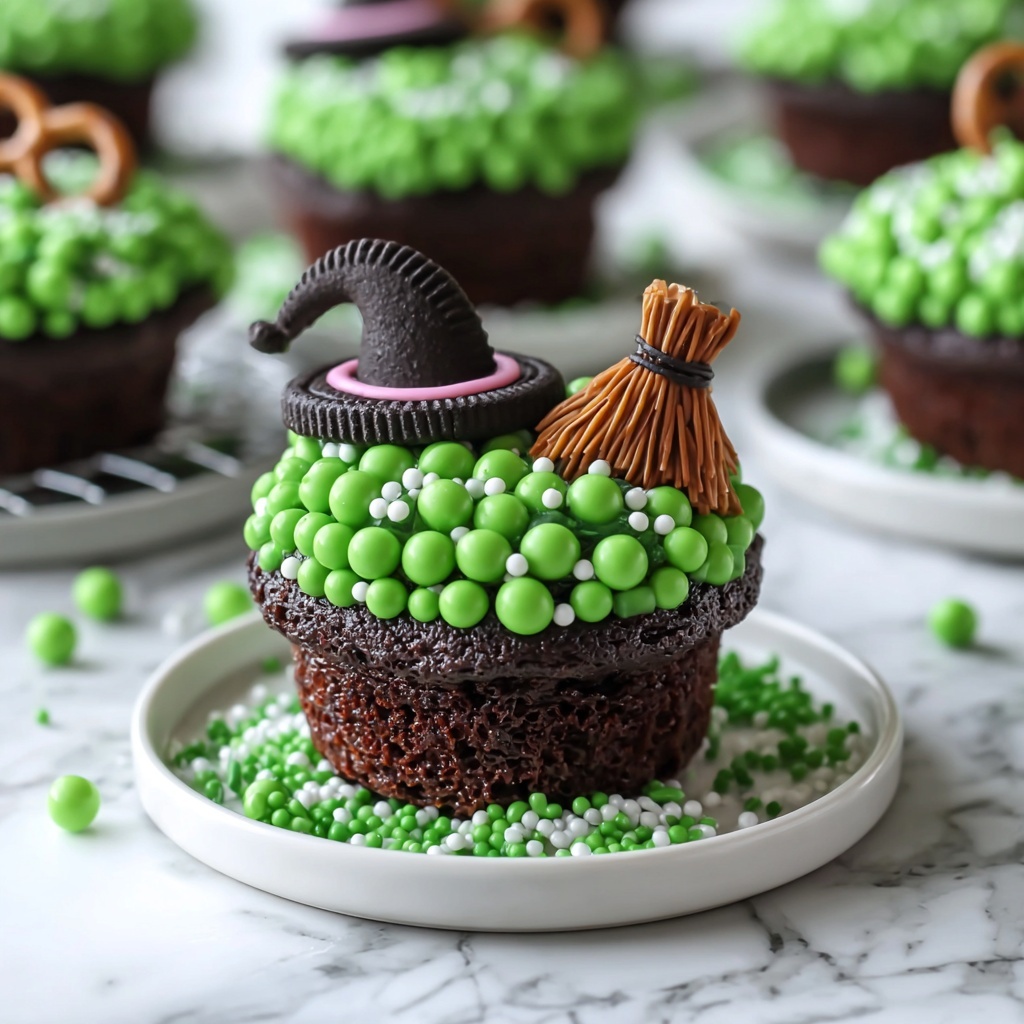 Bubbling Witch’s Cauldron Brownies Recipe - Recipe Image