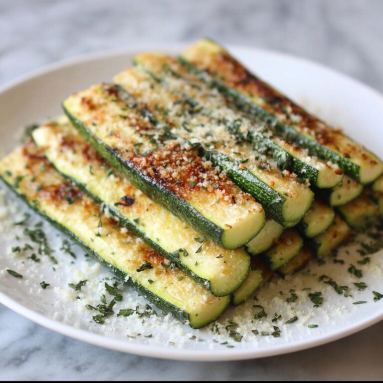 Baked Parmesan Zucchini Recipe