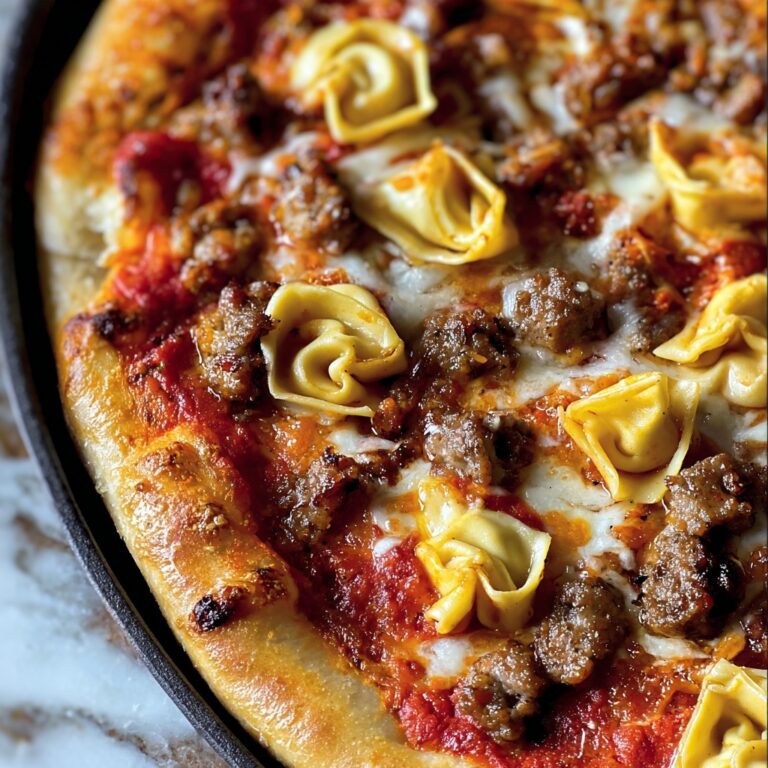 Meat Lovers Pizza Tortellini Recipe