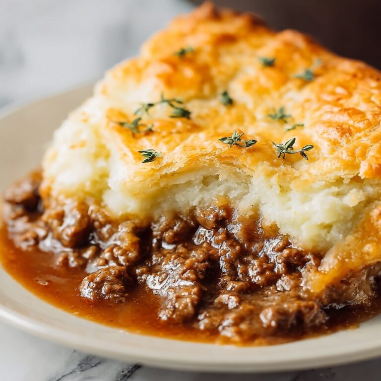 Cheddar Bay Ground Beef Cobbler Recipe