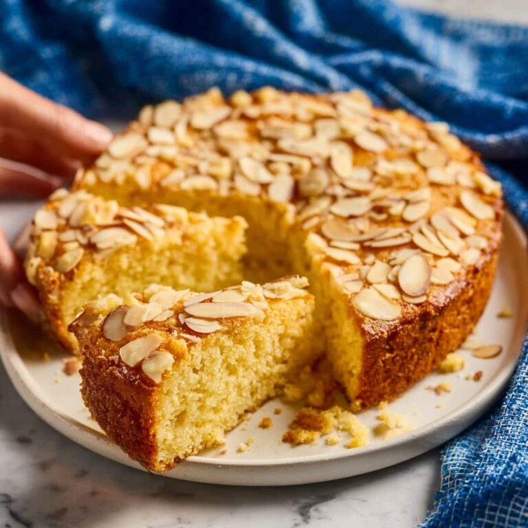 Italian Almond Ricotta Cake Recipe