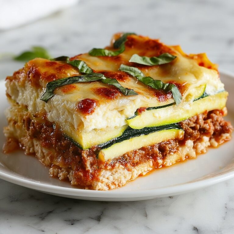 Zucchini Lasagna Recipe