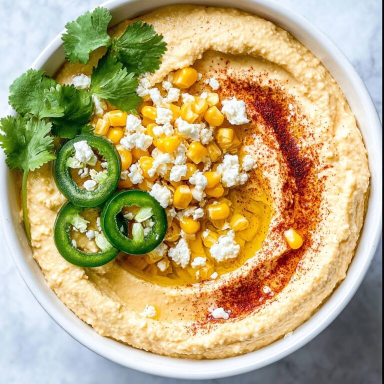 Street Corn Hummus Recipe