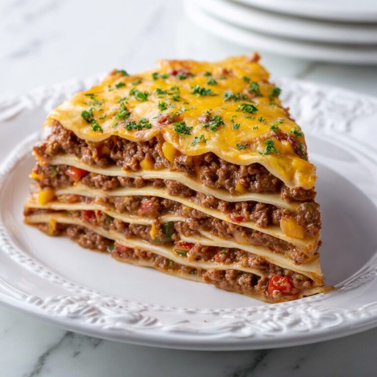 Taco Casserole with Tortillas Recipe