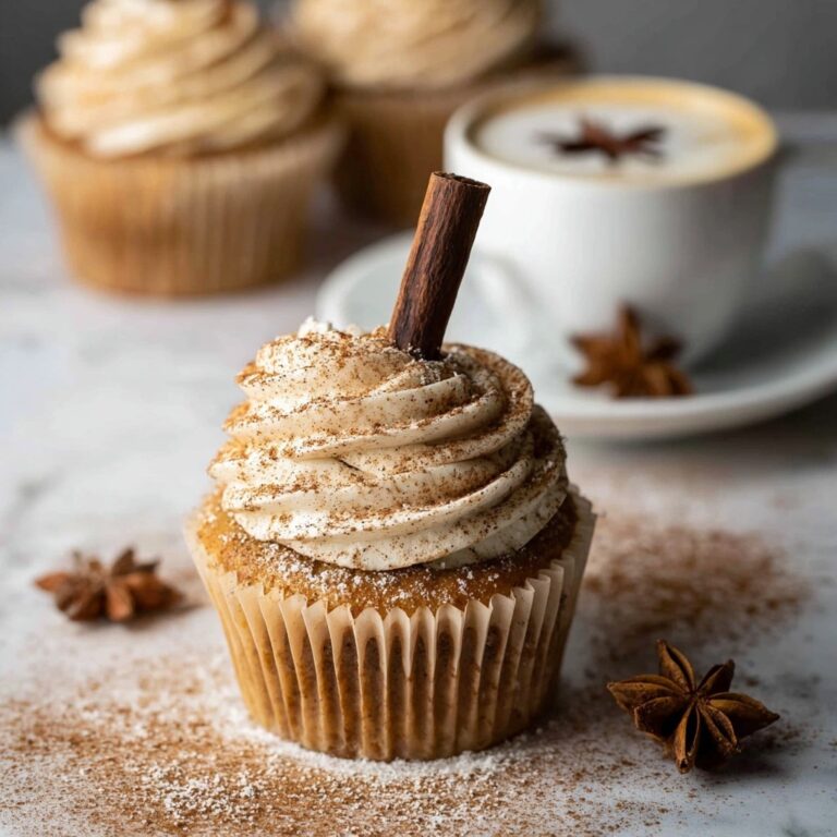 Vanilla Chai Pumpkin Spice Latte Cupcakes Recipe