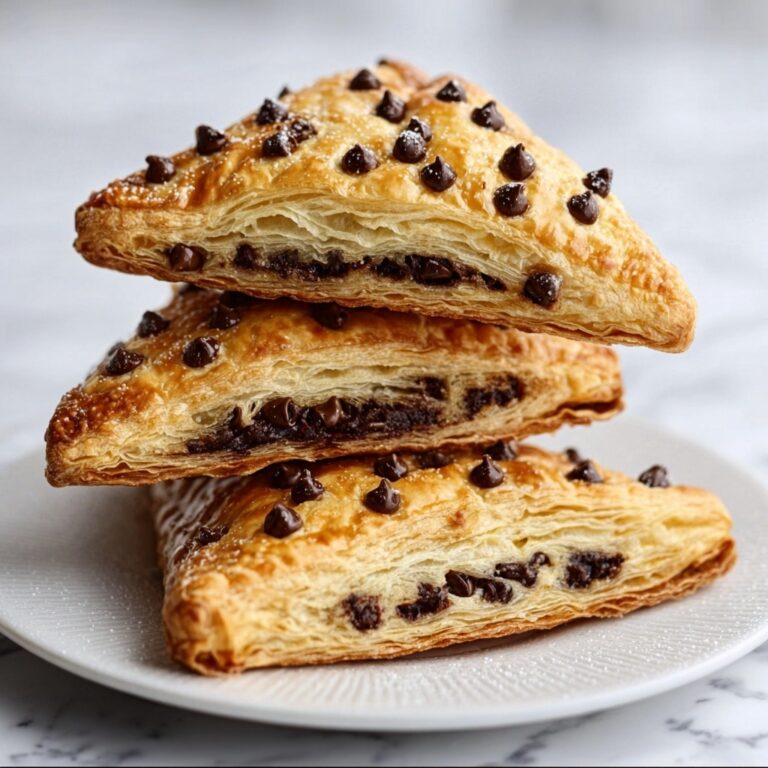 Chocolate Chip Cookie Dough Turnovers Recipe