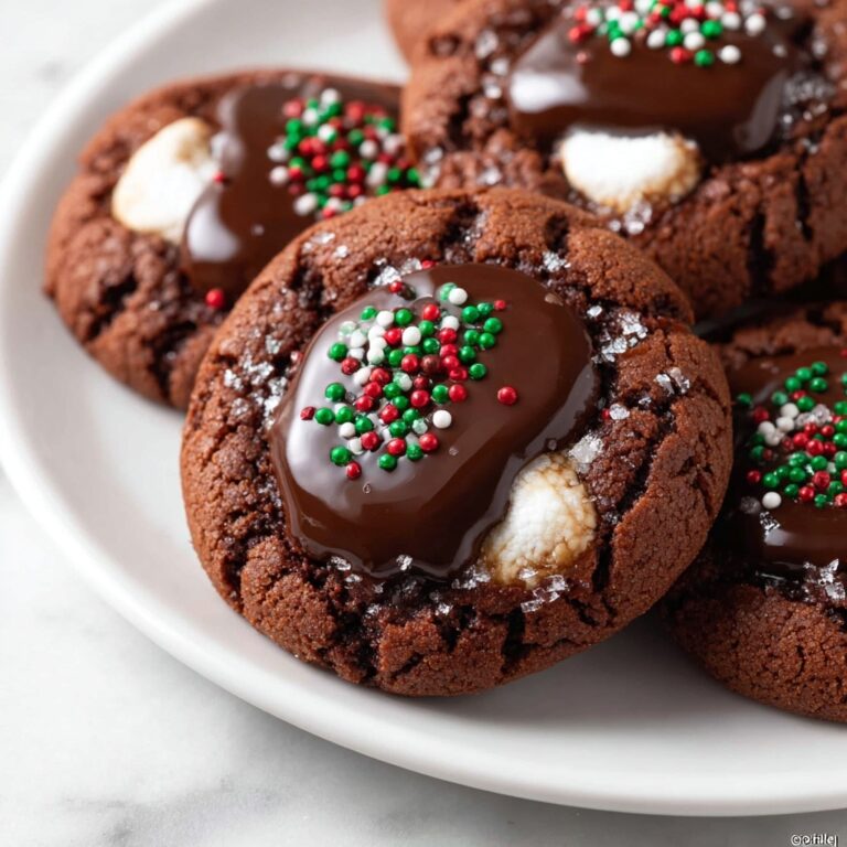 Hot Chocolate Cookies with Marshmallows and Chocolate Chips Recipe