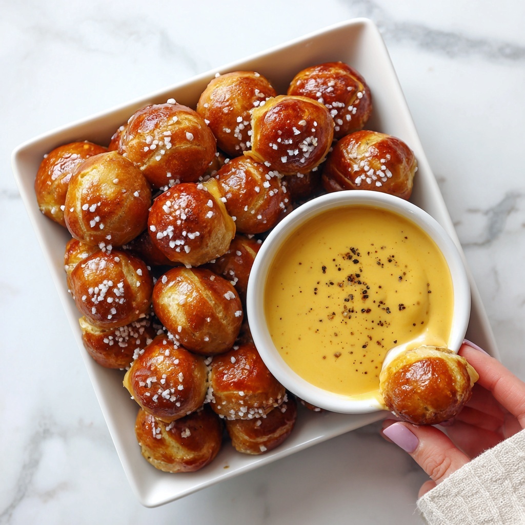 Buttery Soft Pretzel Bites Recipe - Recipe Image