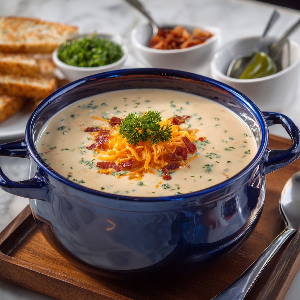 Spicy Jalapeño Popper Soup Recipe - Recipe Image