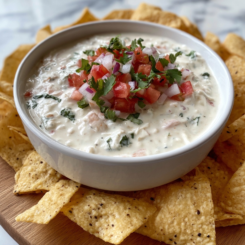 Best Mexican White Cheese Dip Recipe - Recipe Image
