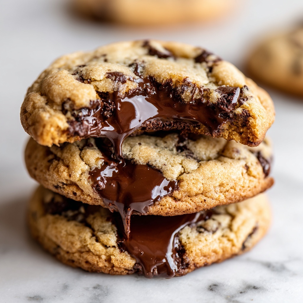 Nutella-Stuffed Chocolate Chip Cookies Recipe - Recipe Image