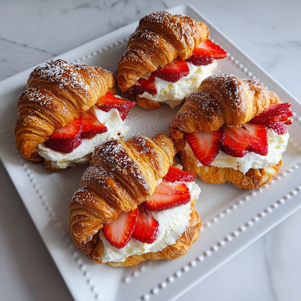 Berries and Cream Croissants Recipe - Recipe Image