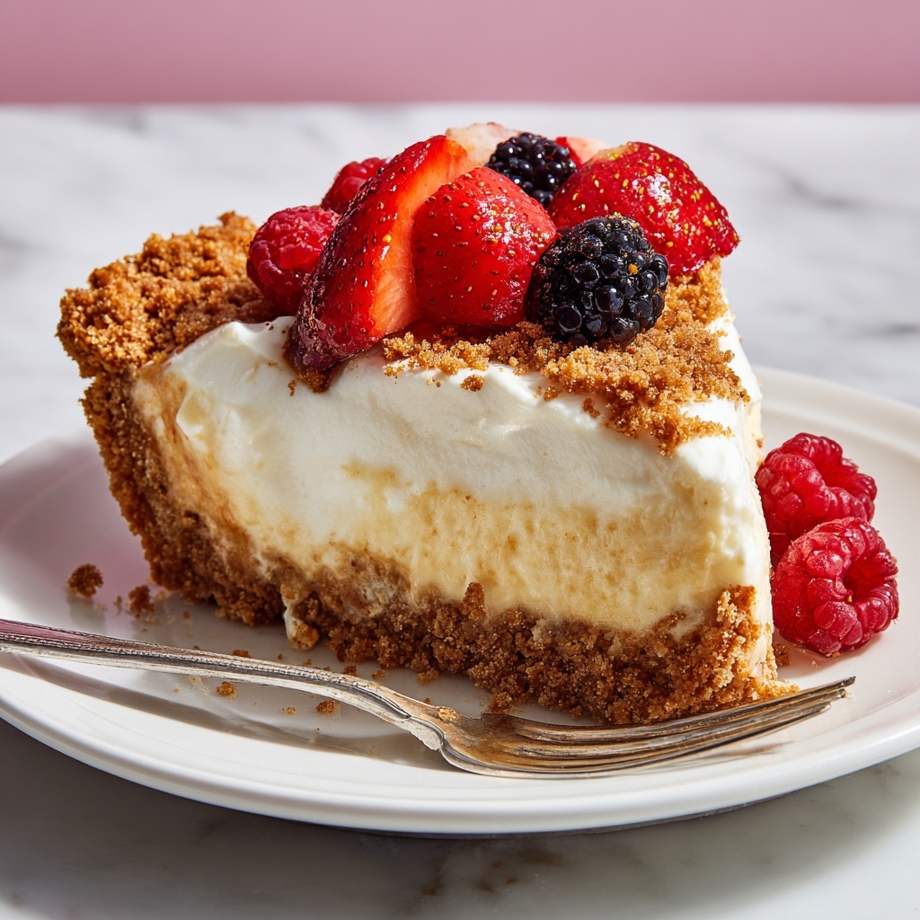 No-Bake Cheesecake Dessert Recipe - Recipe Image