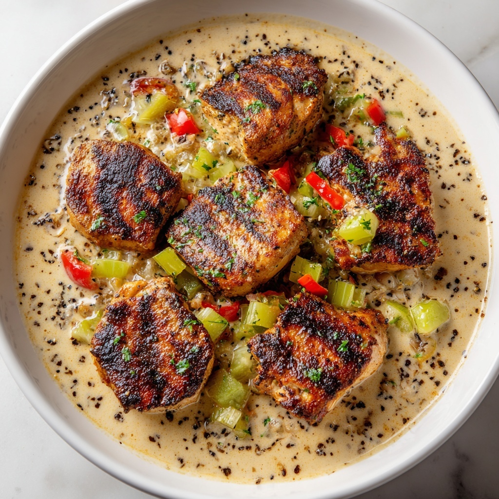 Creamy Pepperoncini Chicken Skillet Recipe - Recipe Image