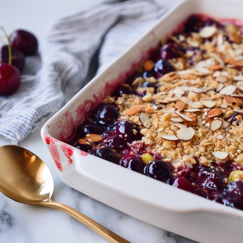 Easy Pineapple Cherry Dump Cake Recipe - Recipe Image