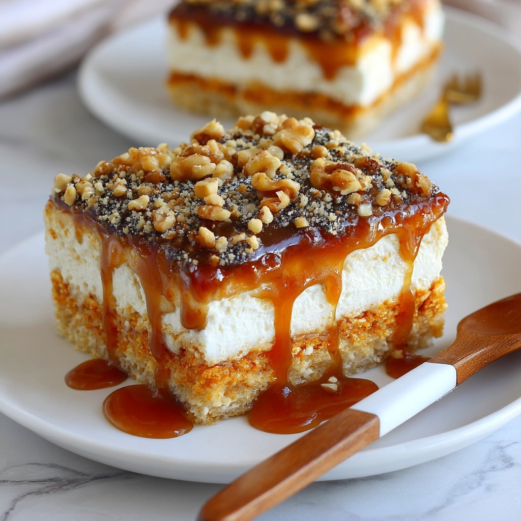 Pumpkin Caramel Poke Cake Recipe - Recipe Image
