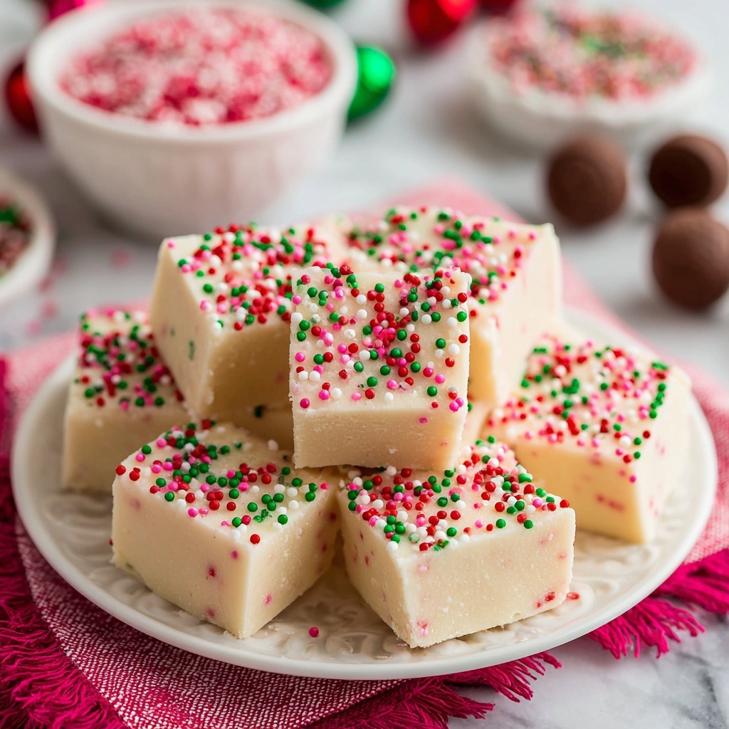 Sugar Cookie Fudge Recipe - Recipe Image