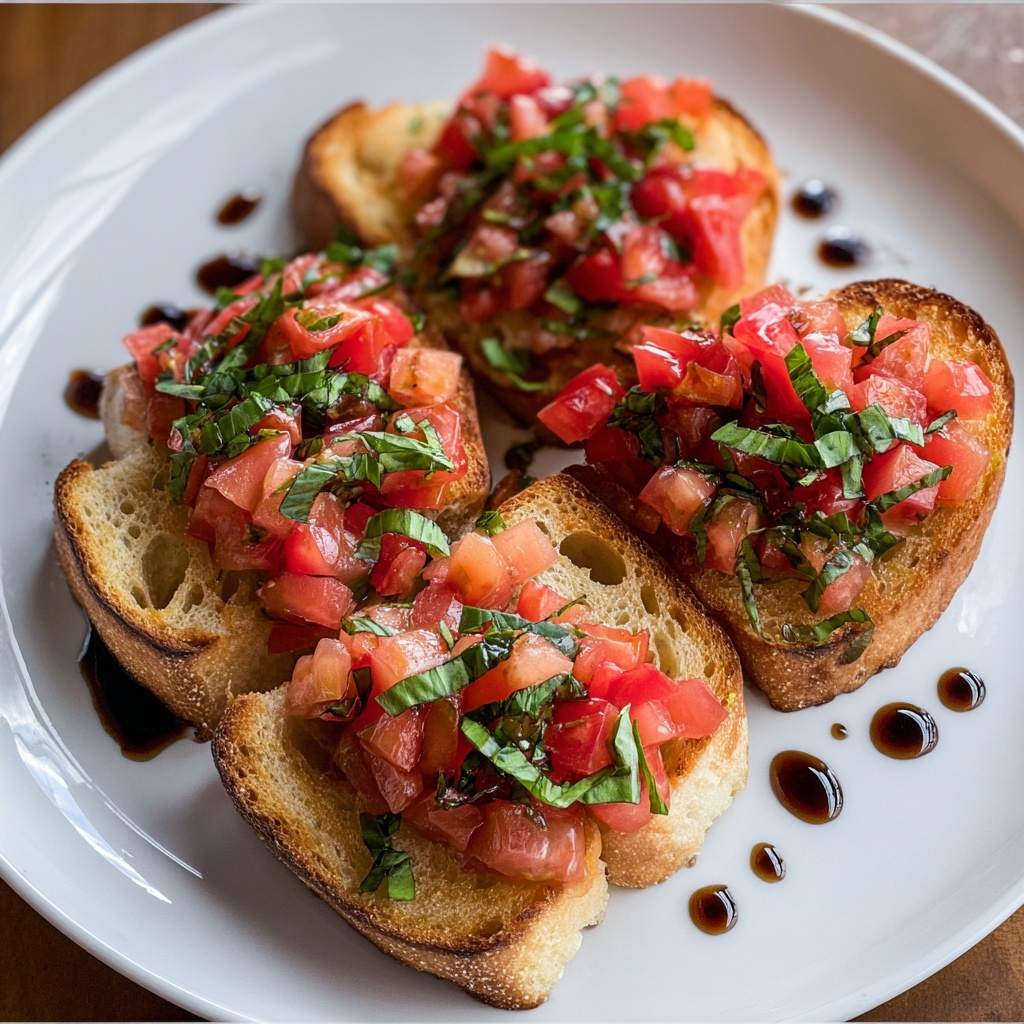 Easy Bruschetta Recipe - Recipe Image