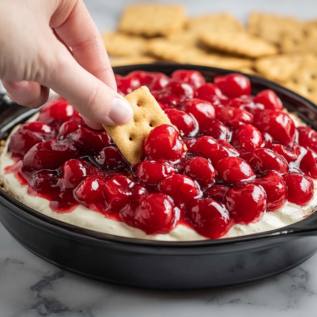 Cherry Cheesecake Dip Recipe - Recipe Image
