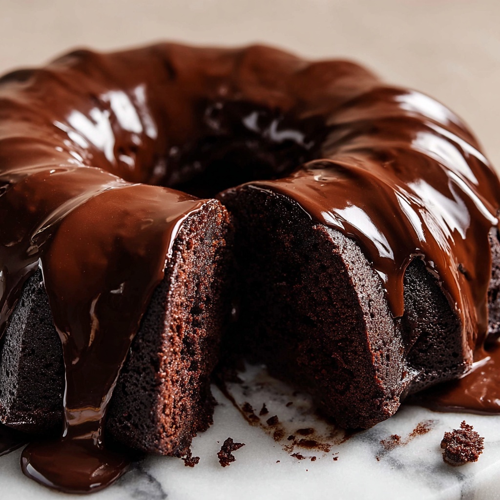 Chocolate Pound Cake Recipe - Recipe Image