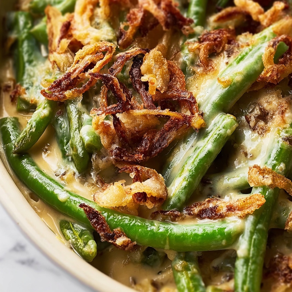 Homemade Green Bean Casserole Recipe - Recipe Image
