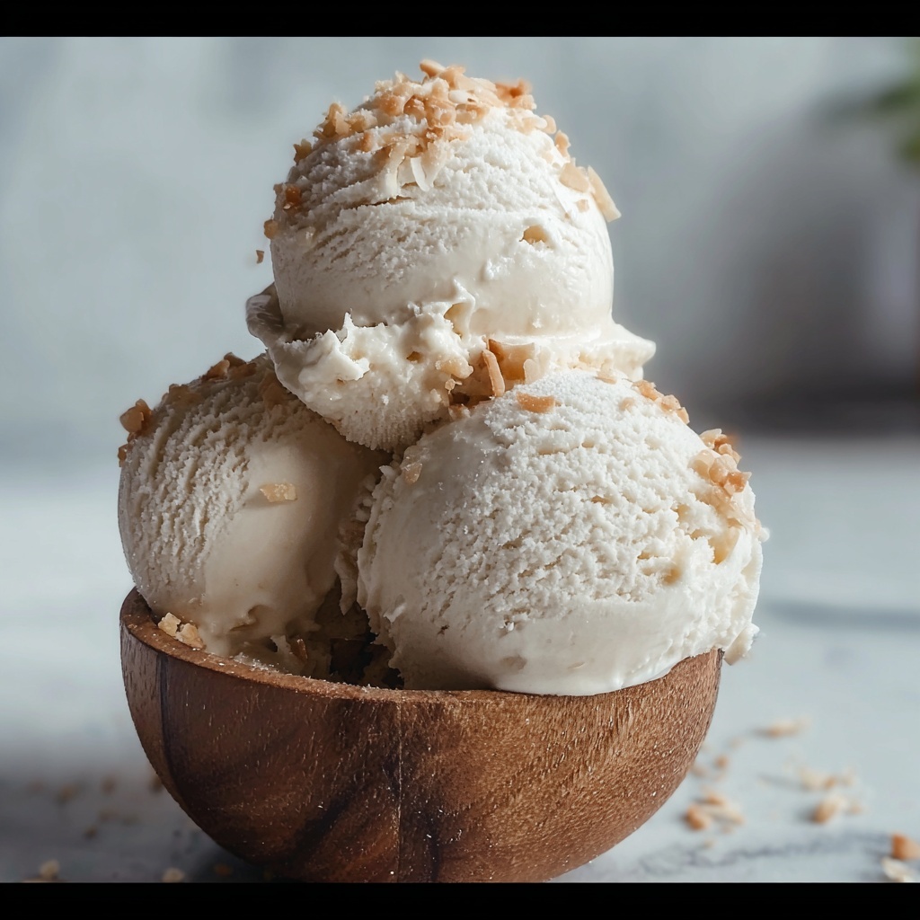 Coconut Macadamia Nut Ice Cream Recipe - Recipe Image