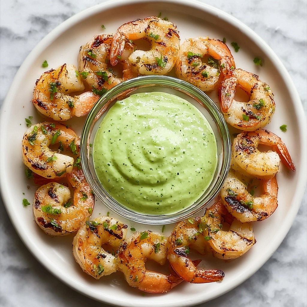 Chili Lime Shrimp with Avocado Crema Recipe - Recipe Image