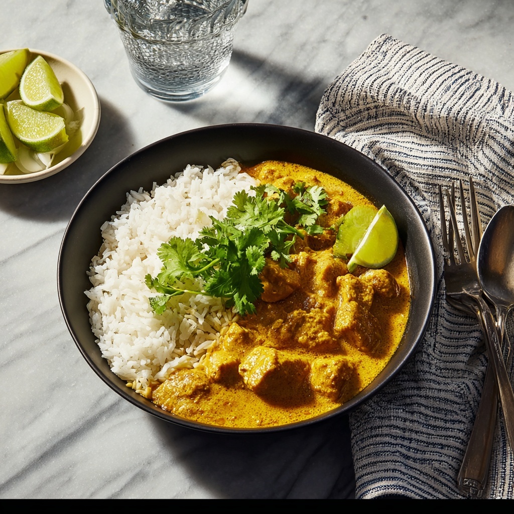 Creamy Chicken Curry Recipe - Recipe Image