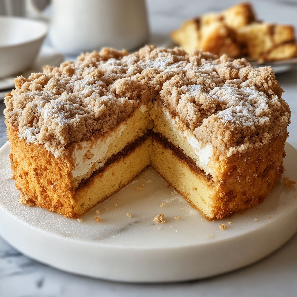 Sour Cream Coffee Cake Recipe - Recipe Image