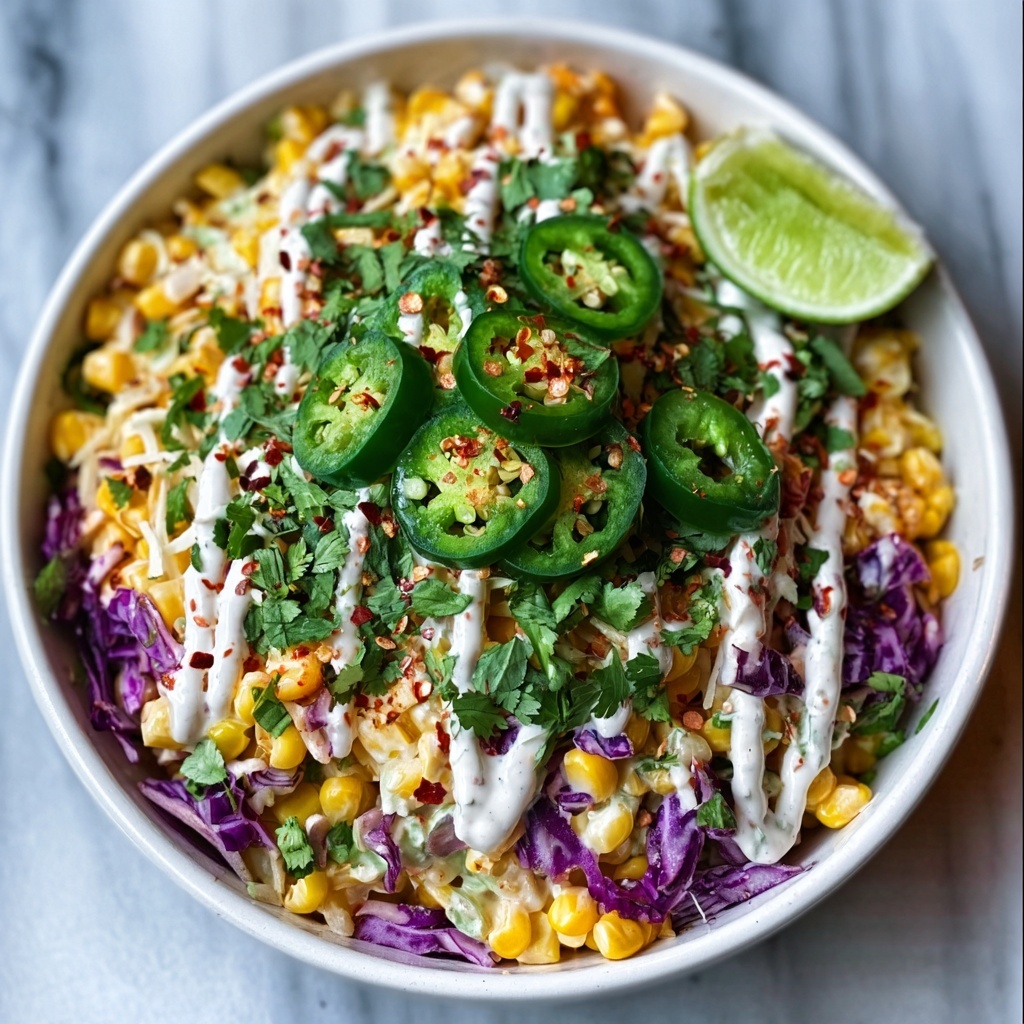 Mexican Street Corn Coleslaw Recipe - Recipe Image