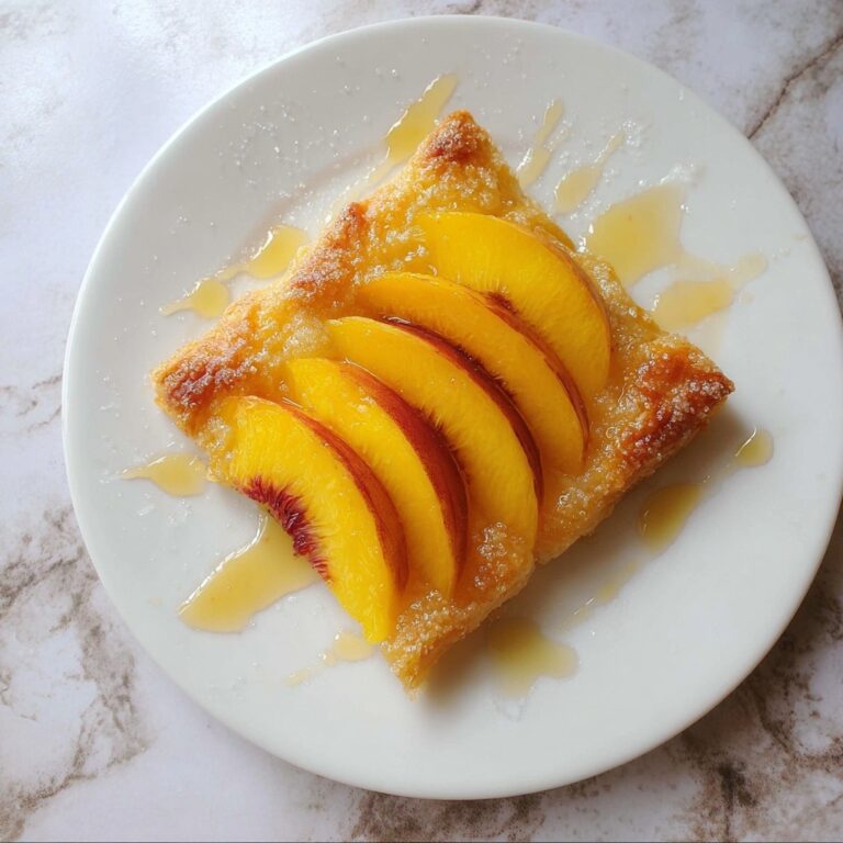 Easy Peach Tarts Recipe