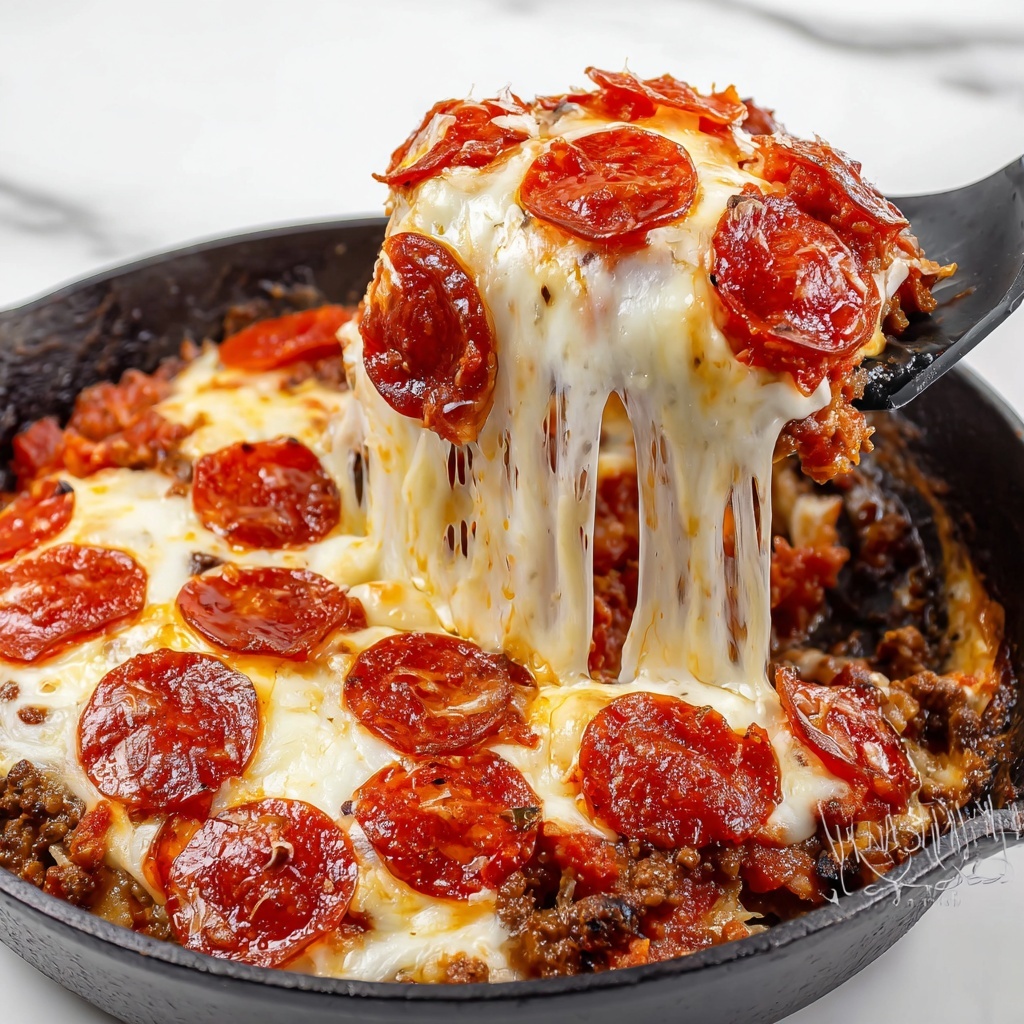 Crustless Pizza Bake Recipe - Recipe Image