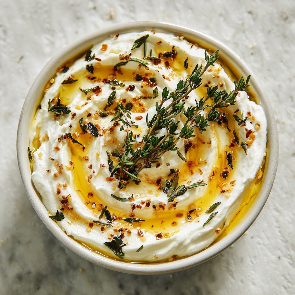 Whipped Ricotta Dip with Hot Honey Recipe - Recipe Image
