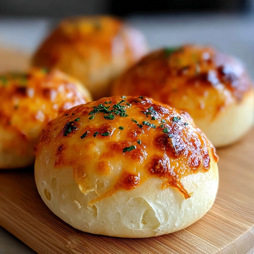 Baked Cheese Buns Recipe - Recipe Image