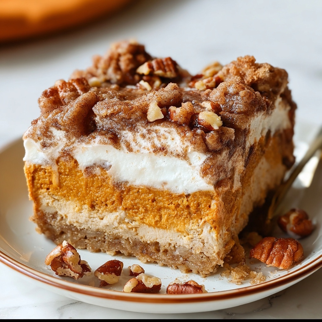 Pumpkin Earthquake Cake Recipe - Recipe Image