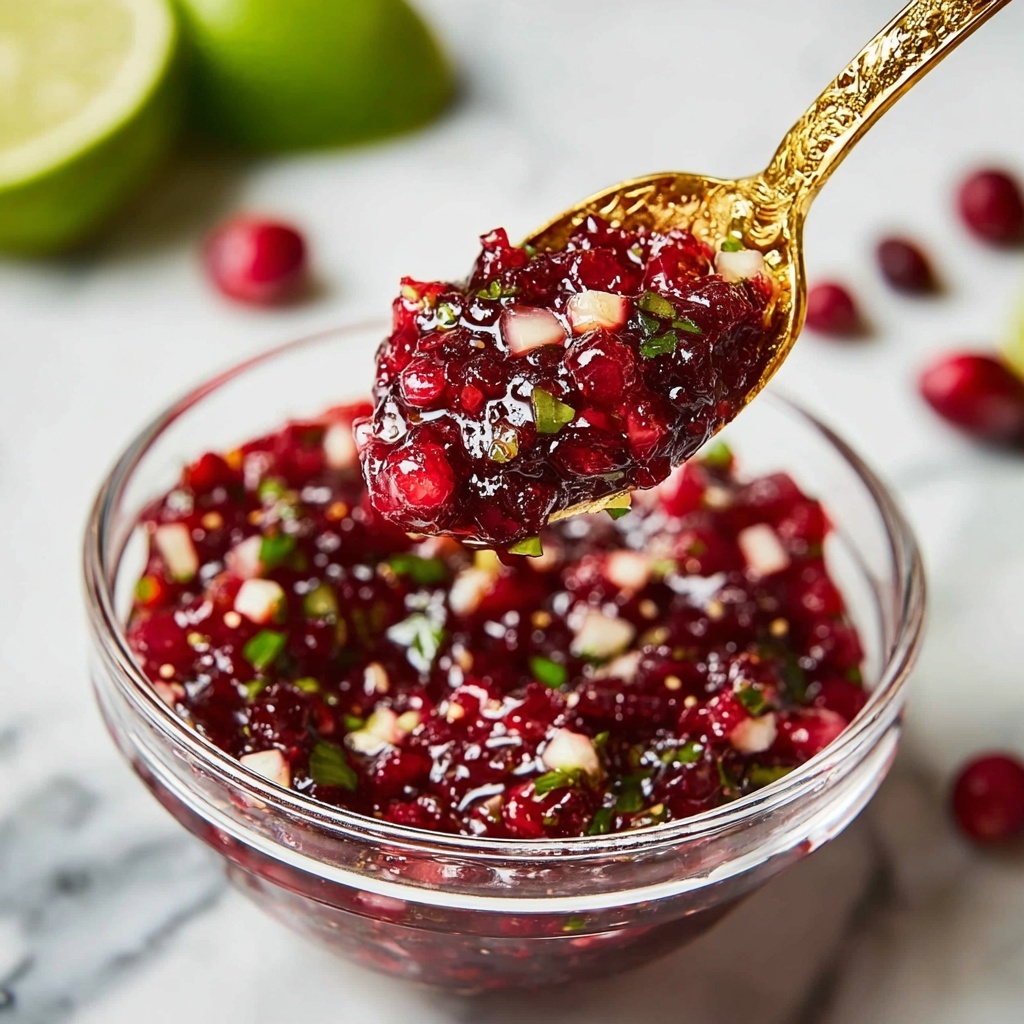 Spicy Cranberry Salsa Recipe - Recipe Image