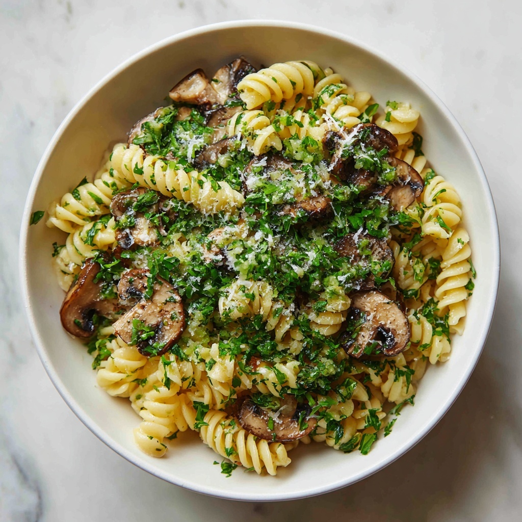 Brown Butter Mushroom Pasta Recipe - Recipe Image
