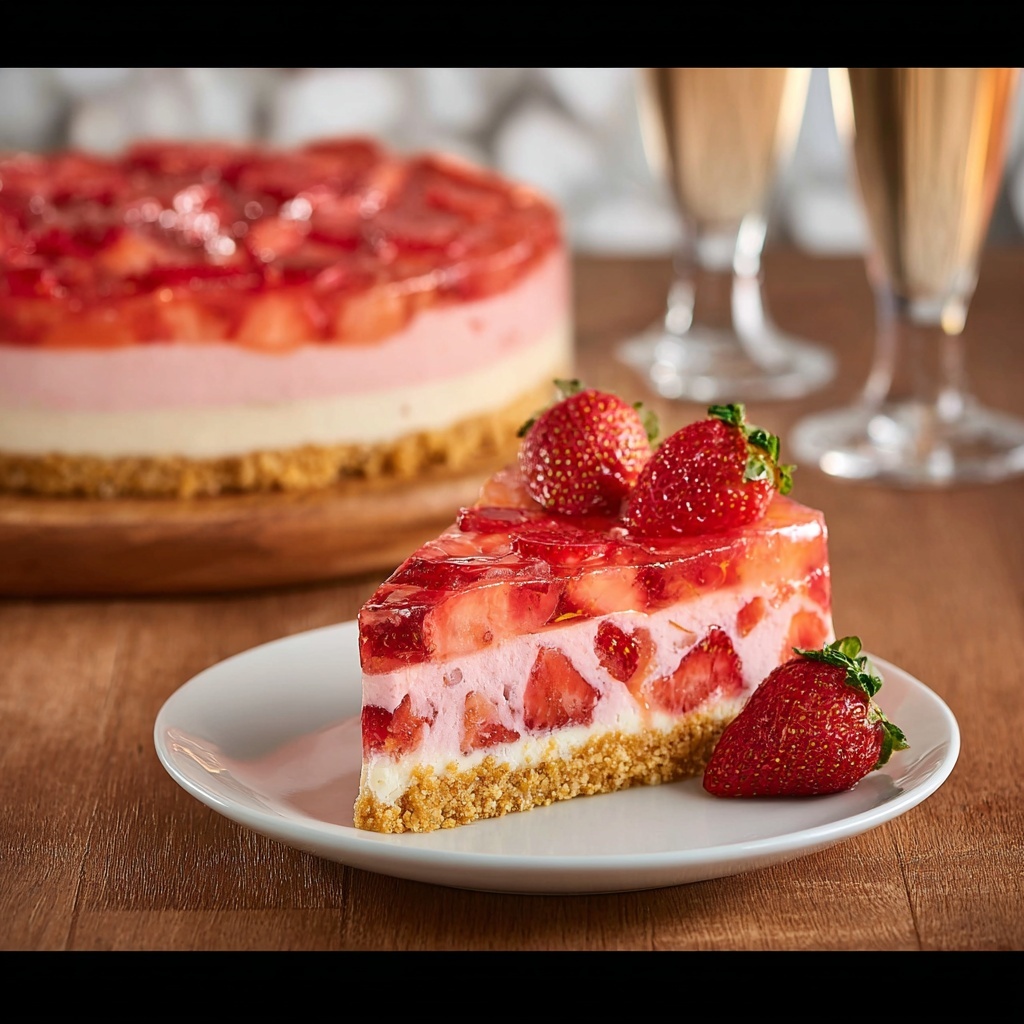 Strawberry Dream Cheesecake Recipe - Recipe Image