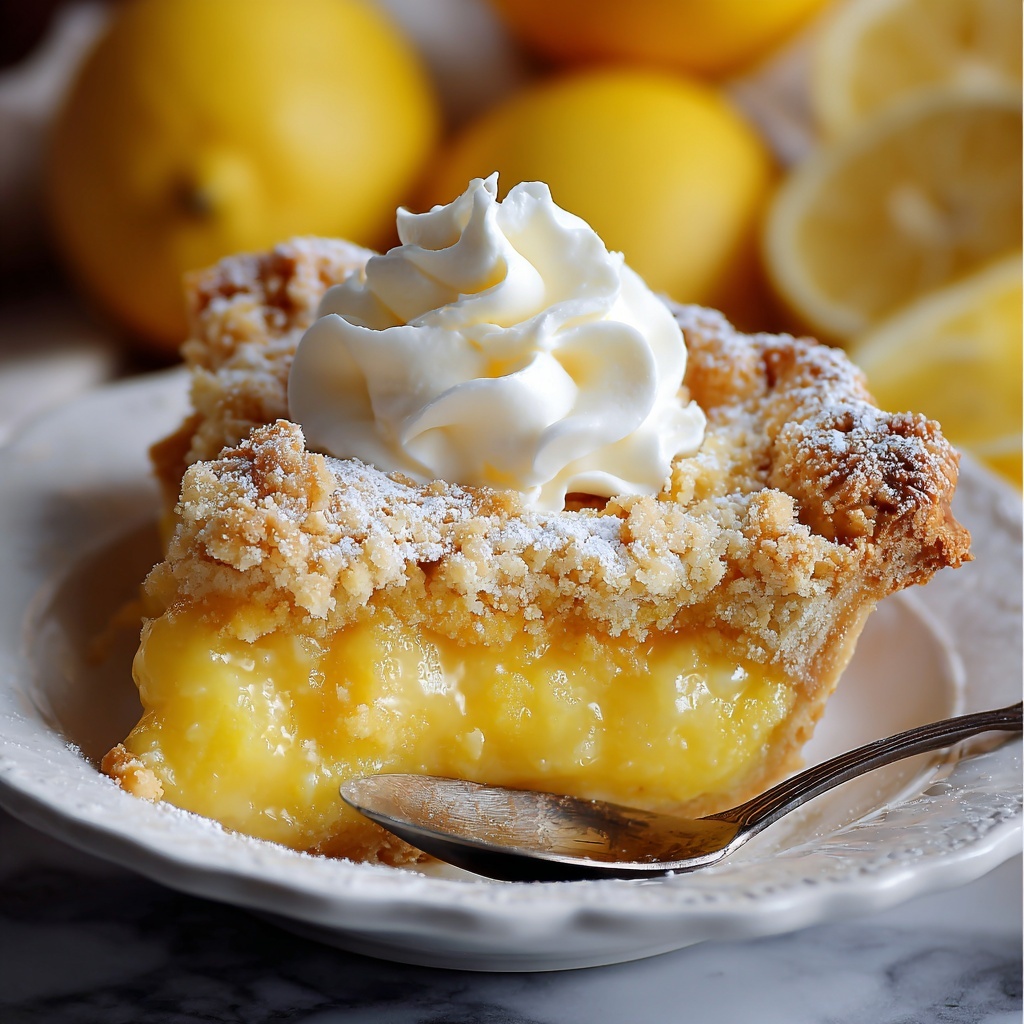Magic Lemon Cobbler Recipe - Recipe Image