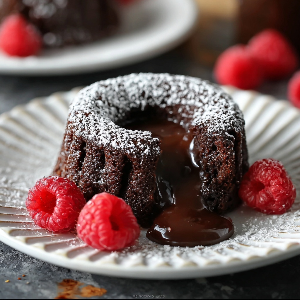 Mini Chocolate Lava Bundt Cakes Recipe - Recipe Image