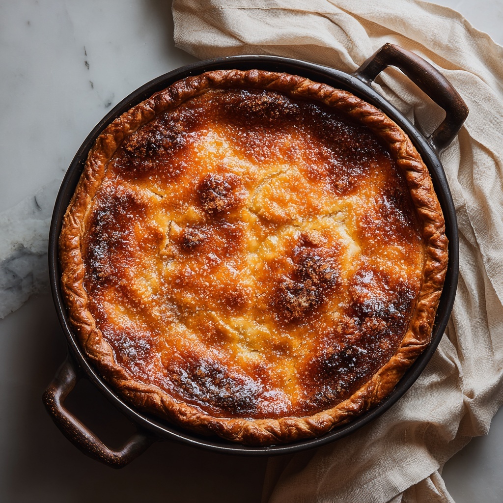 Peach Cobbler with Vanilla Ice Cream Recipe - Recipe Image