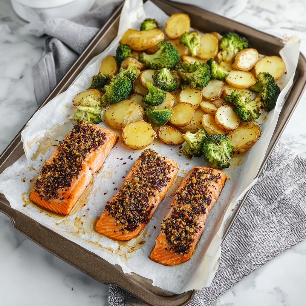 Everything Bagel Sheet Pan Salmon Recipe - Recipe Image