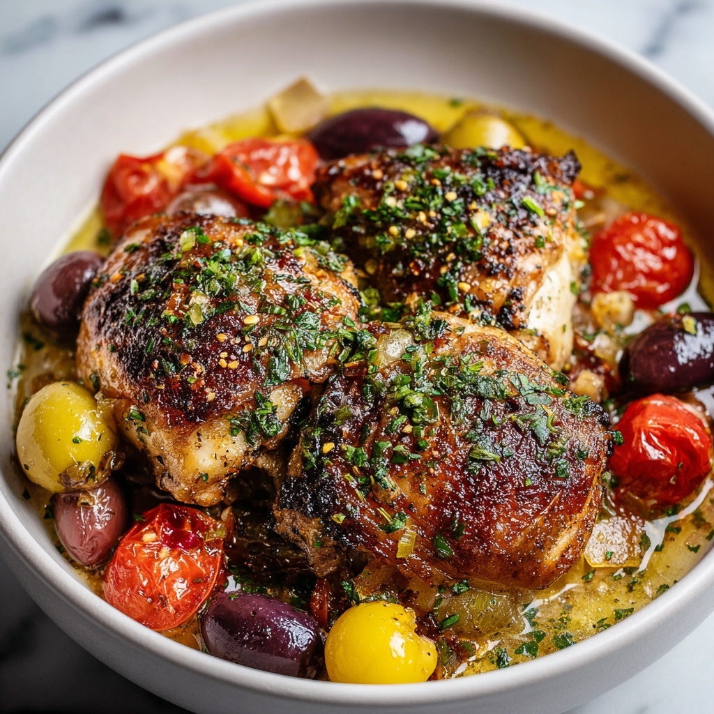 Slow Cooker Greek Chicken Recipe - Recipe Image