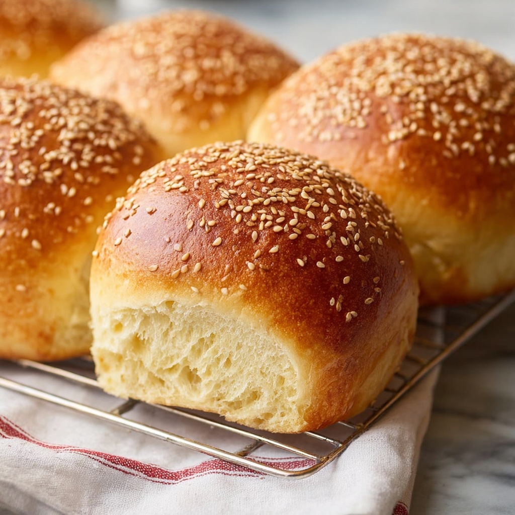 Sesame Seed Bread Rolls Recipe - Recipe Image
