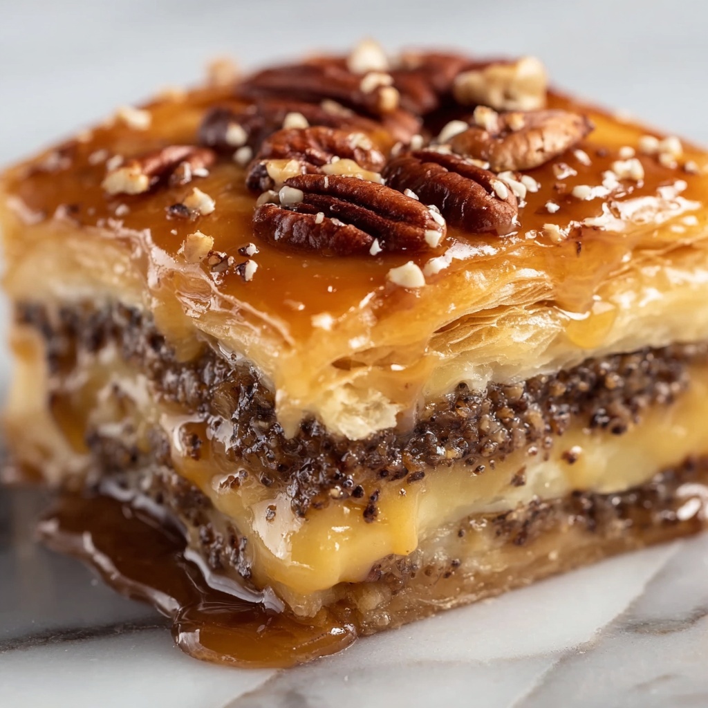 Decadent Pecan Pie Lasagna Recipe - Recipe Image