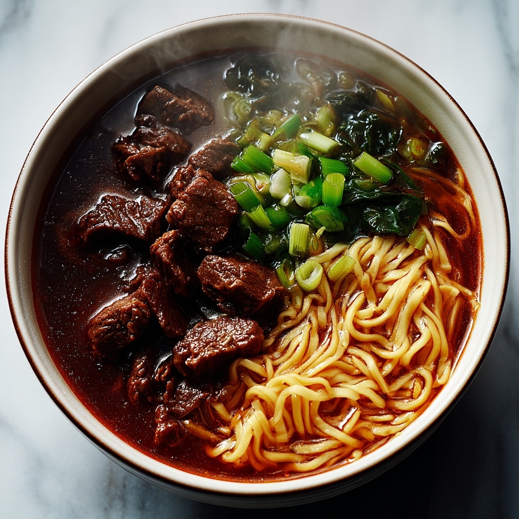 Taiwanese Beef Noodle Soup Recipe - Recipe Image