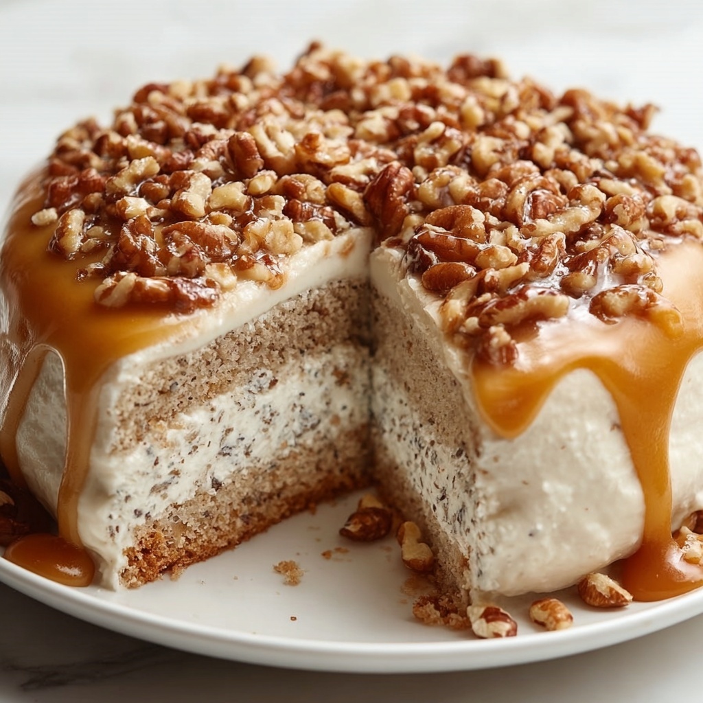 Caramel Crunch Cake Recipe - Recipe Image